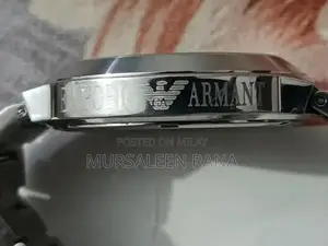 Authentic Armani Designer Luxury Watch - Classic Timepiece