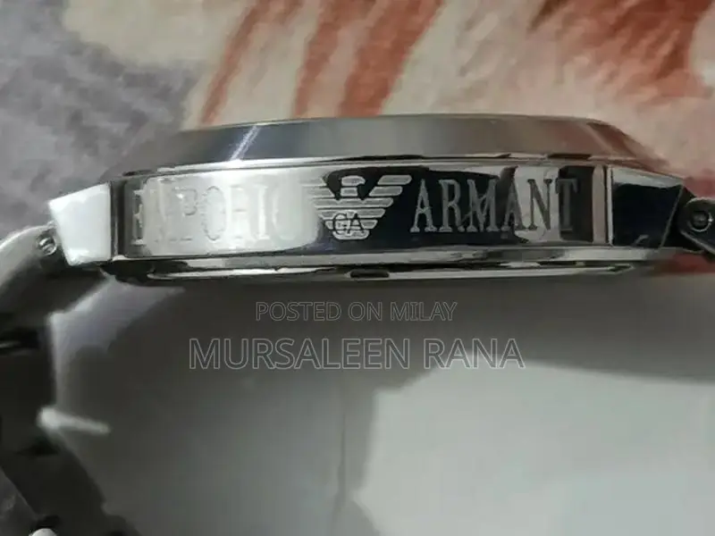 Authentic Armani Designer Luxury Watch - Classic Timepiece