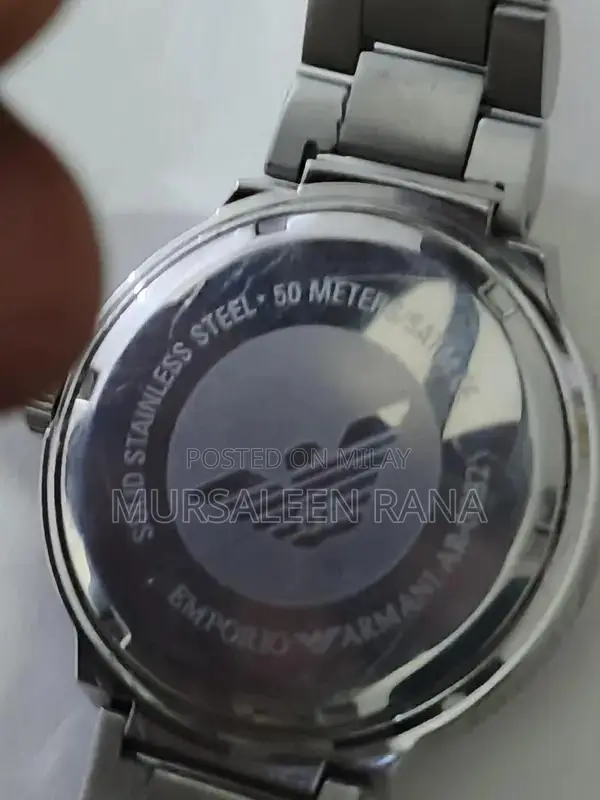 Authentic Armani Designer Luxury Watch - Classic Timepiece