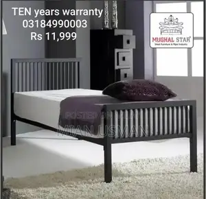 Premium Iron and Steel Bed Frames - Multiple Sizes Available