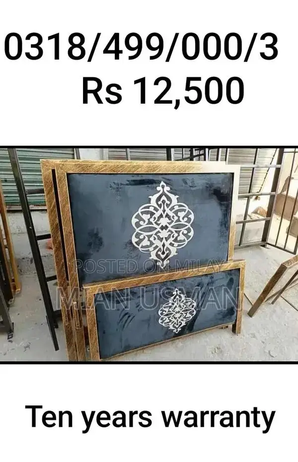 Premium Iron and Steel Bed Frames - Multiple Sizes Available