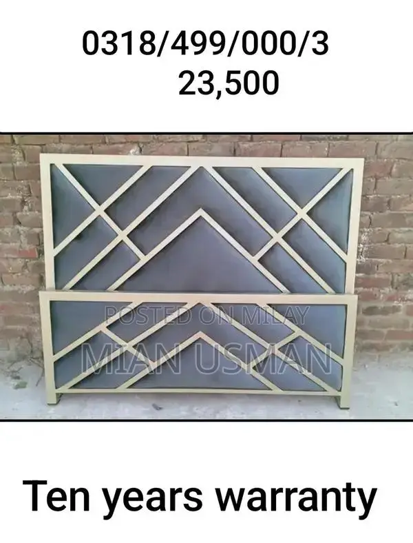 Premium Iron and Steel Bed Frames - Multiple Sizes Available