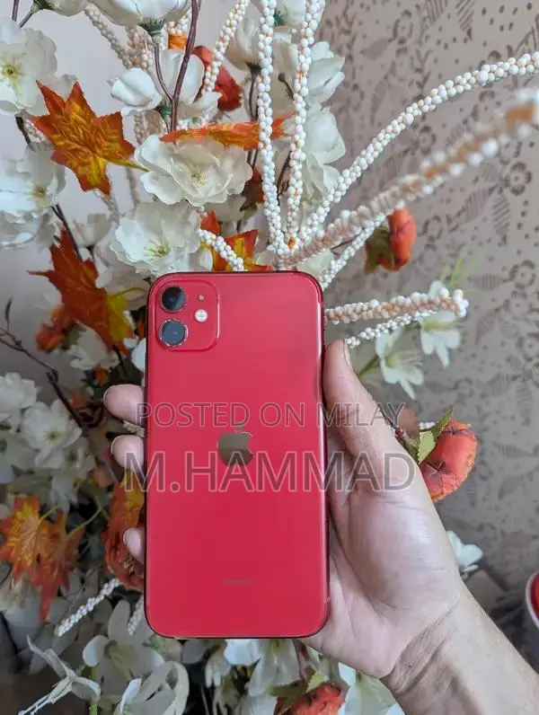 Apple iPhone 11 Red Smartphone 64GB PTA Approved Used