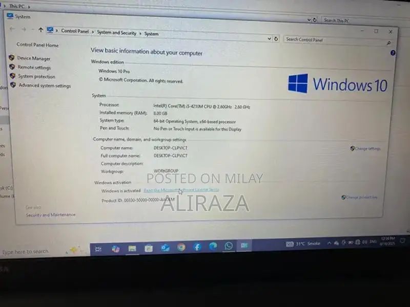 Toshiba Laptop - Sleek and Powerful Portable Computer