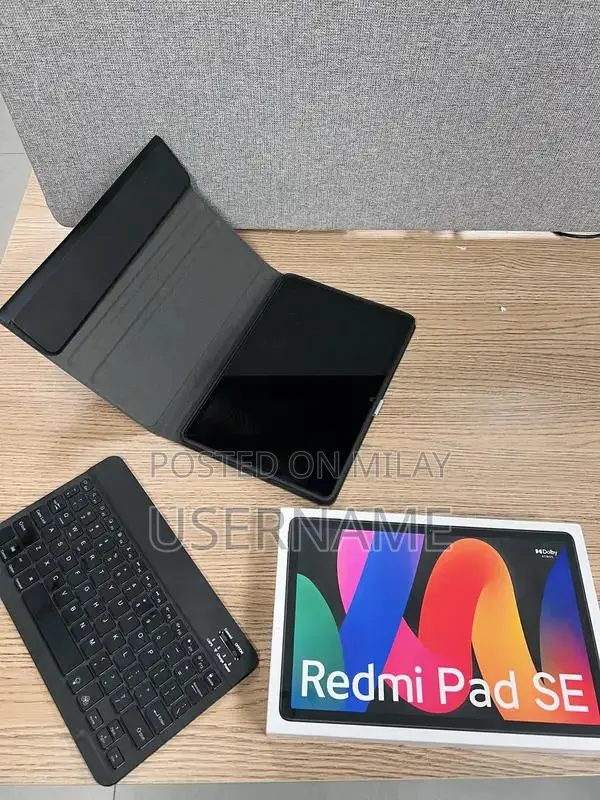 Redmi Pad SE Tablet - 128GB Storage, Wireless Keyboard