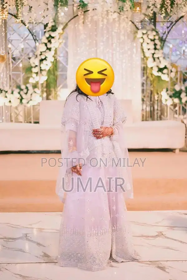 Pink Luxury Bridal Lehenga Set with Embroidery and Mirror Work