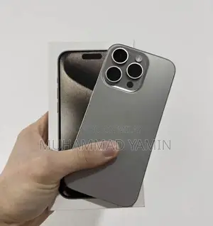 Apple iPhone 15 Pro 128GB Natural Titanium Unlocked Smartphone