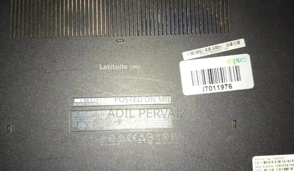 Dell Latitude 3500 Business Laptop - Core i5, 16GB RAM, 500GB SSD