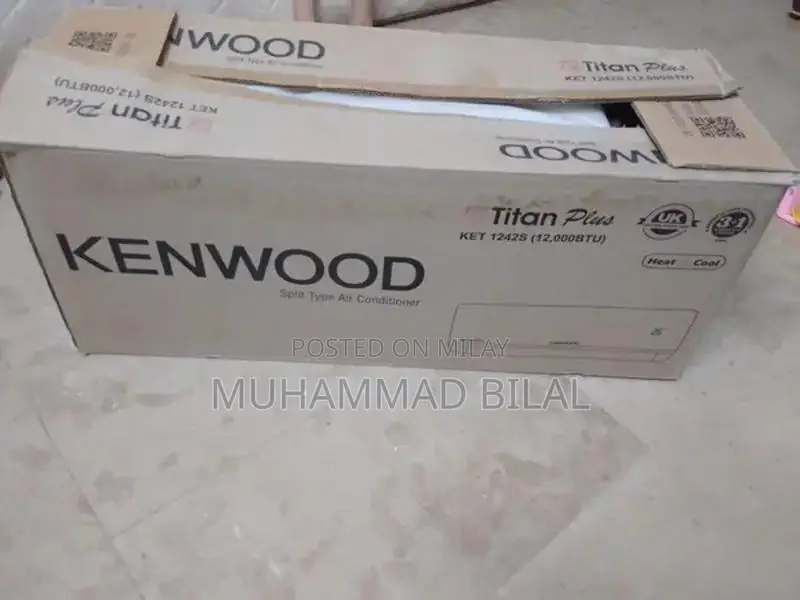 Kenwood Split Air Conditioner - 1 Ton Unused Unit