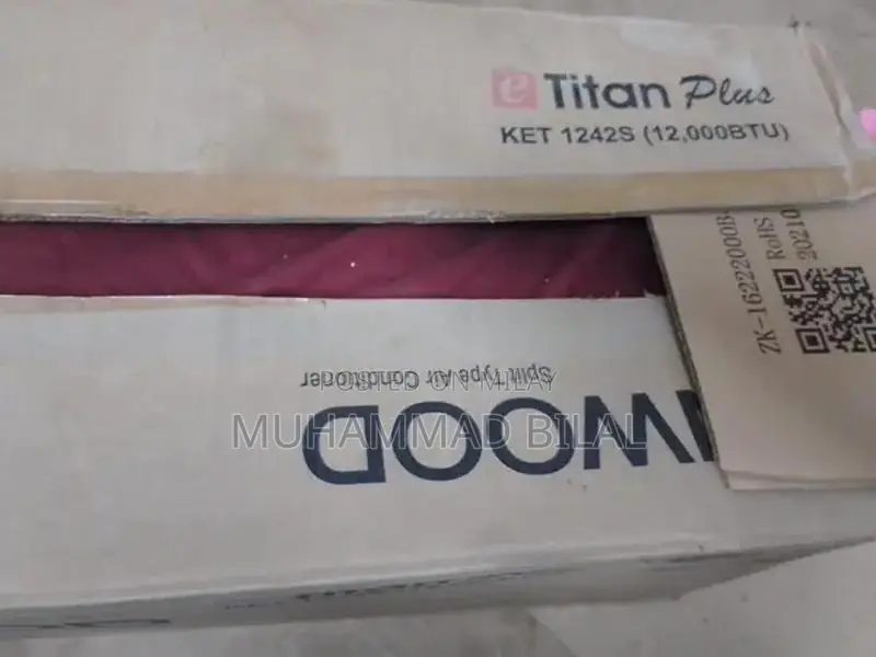 Kenwood Split Air Conditioner - 1 Ton Unused Unit