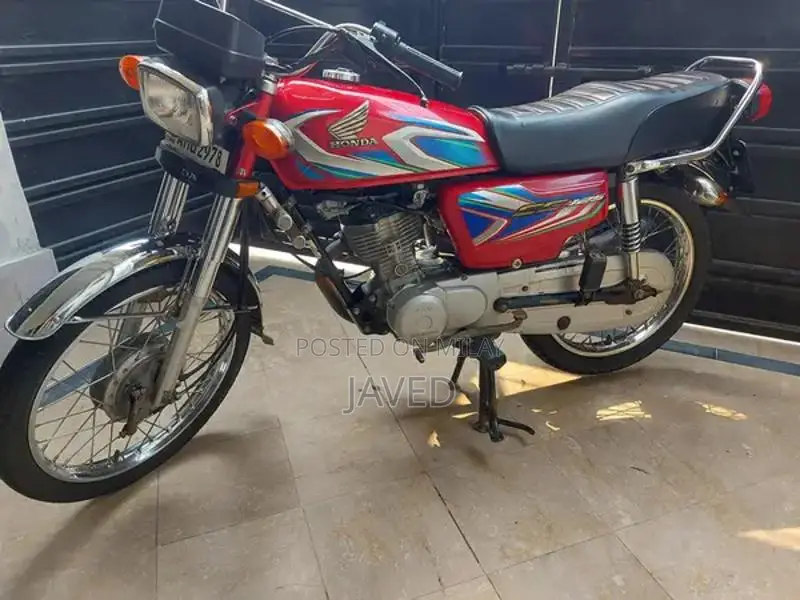 2022 Honda CG125 Motorcycle in Excellent Condition
