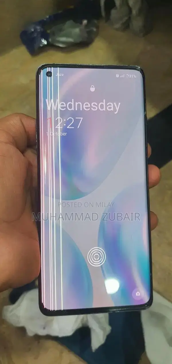 OnePlus 8 Smartphone with Minor Glass Damage