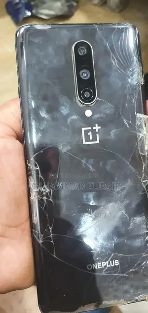 OnePlus 8 Smartphone with Minor Glass Damage