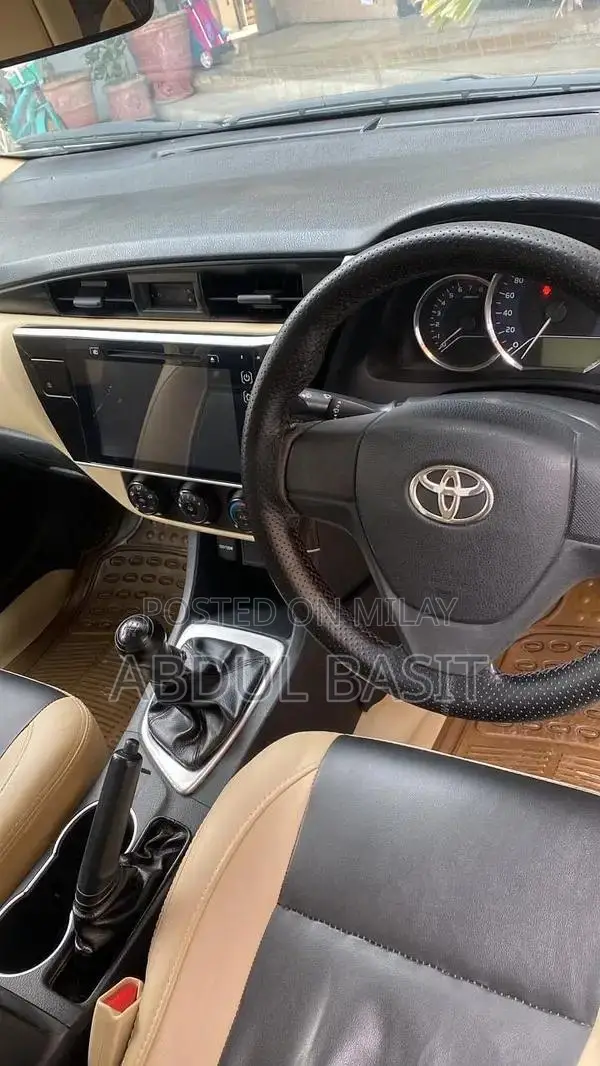Toyota Corolla GLI 2017 Sedan with New Lights and Zero Mileage Tyres