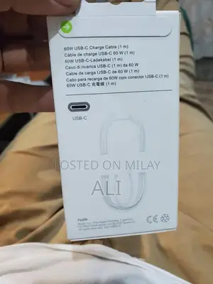 USB-C to USB-C Fast Charging Cable 60W Power Delivery