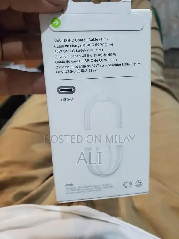 USB-C to USB-C Fast Charging Cable 60W Power Delivery