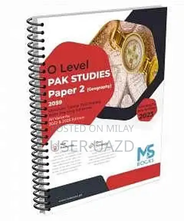 Pak Study P2 Past Paper Educational Book