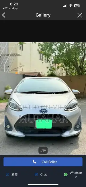 Toyota Aqua Hybrid Compact Sedan - Low Mileage Import