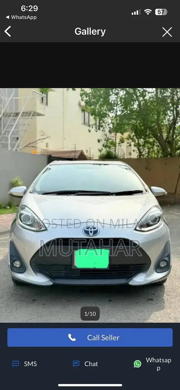 Toyota Aqua Hybrid Compact Sedan - Low Mileage Import