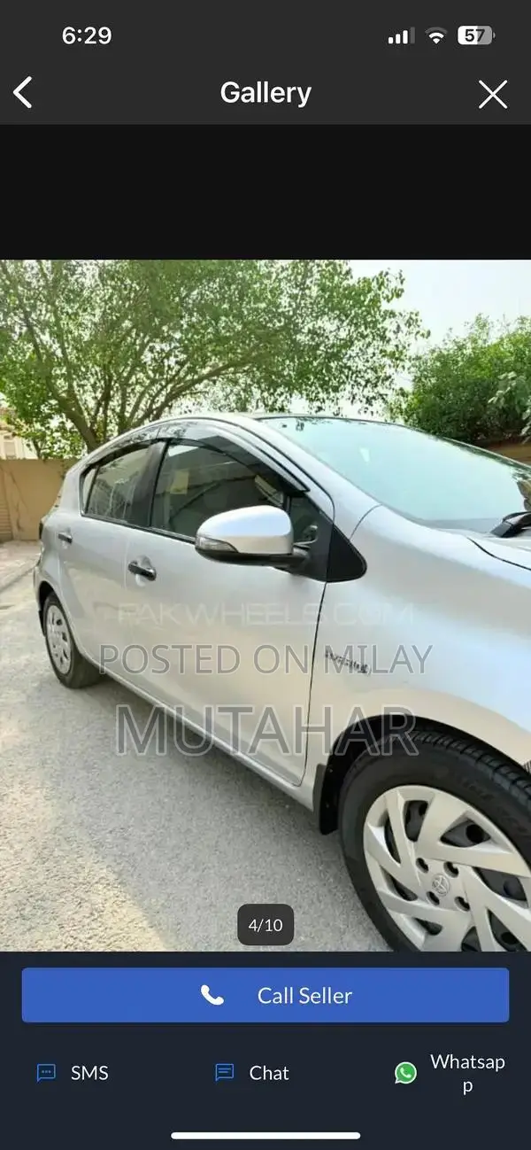 Toyota Aqua Hybrid Compact Sedan - Low Mileage Import