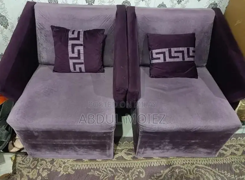 Wooden Sofa Chairs - Excellent Condition