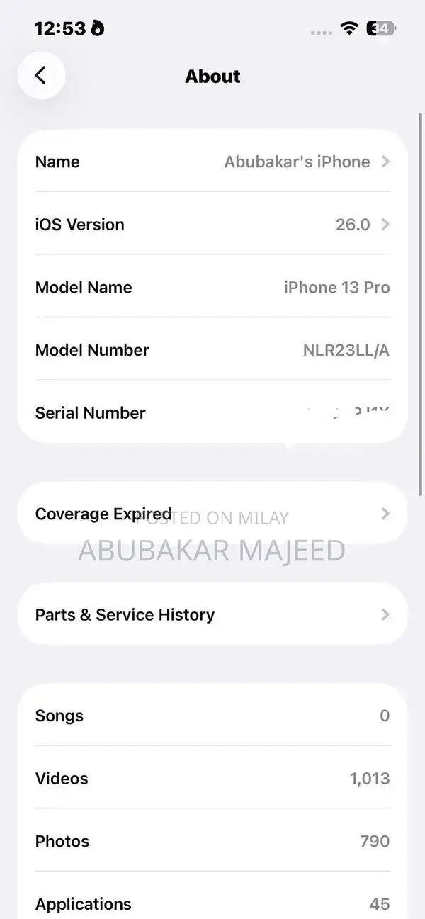 Apple iPhone 13 Pro 128GB Cellular Unlocked Smartphone