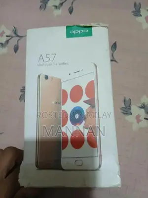 Oppo A57 Smartphone with Broken Display Panel