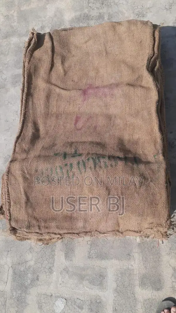 Heavy-Duty Jute Gunny Bags for Agriculture and Bulk Storage