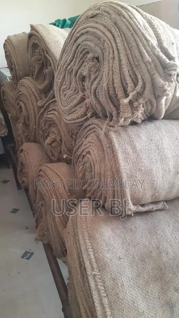 Heavy-Duty Jute Gunny Bags for Agriculture and Bulk Storage