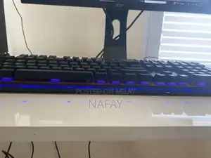 High-Performance Gaming PC with RGB Keyboard and Mouse