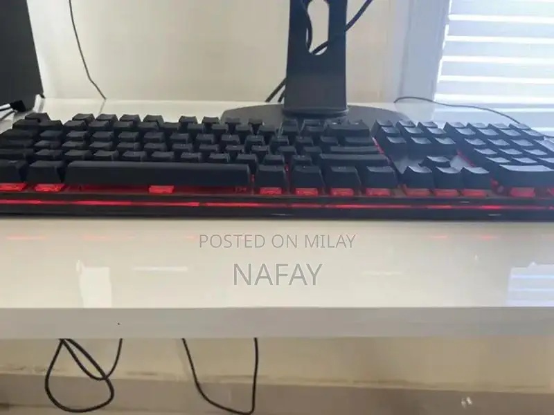 High-Performance Gaming PC with RGB Keyboard and Mouse