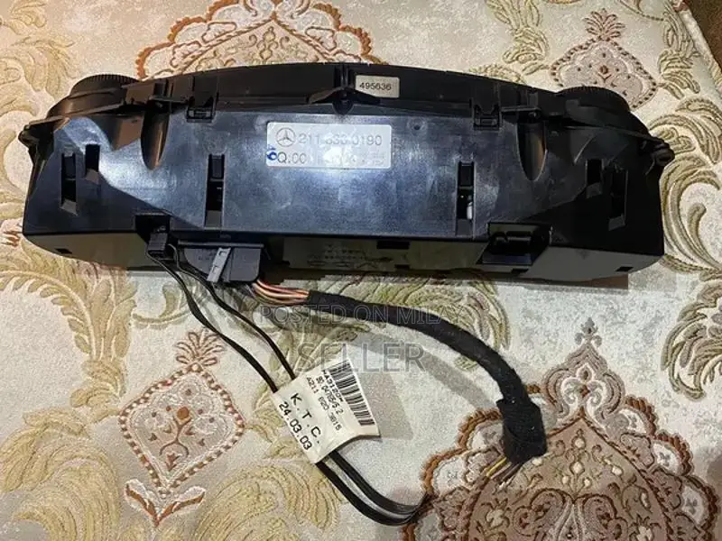 Mercedes W211 E-Class Genuine Spare Parts Set - Radiator, AC Panel, Li