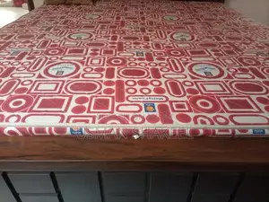 Laminate Wood Bed Frame with Molty Foam Mattress