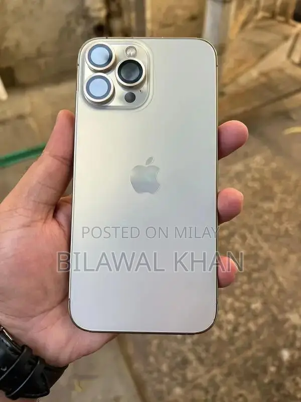 Apple iPhone 13 Pro Max Golden Smartphone