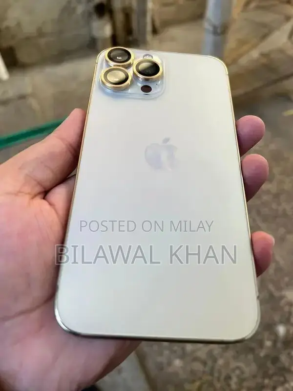 Apple iPhone 13 Pro Max Golden Smartphone