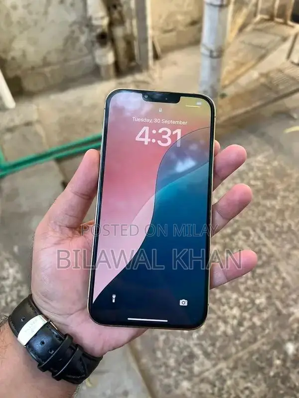 Apple iPhone 13 Pro Max Golden Smartphone