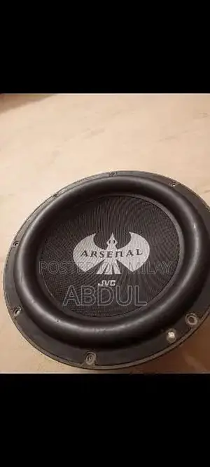 JVC Arsenal 1800W Dual Coil High-Performance Subwoofer