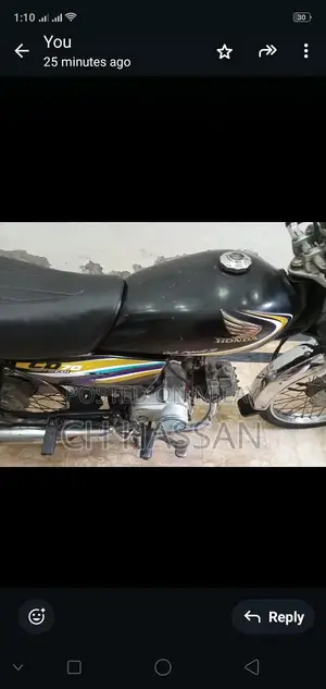 Honda 70cc Motorcycle 2015 Model - Reliable Two-Wheeler