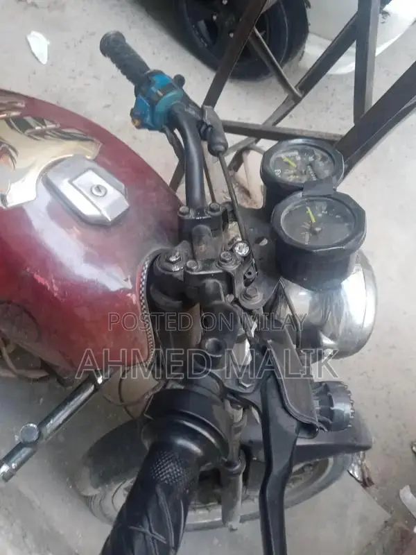 Modified Yamaha 100cc Motorcycle