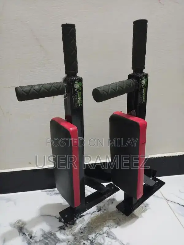 Heavy-Duty Wall Mounted Dip Bars for Home Fitness Training