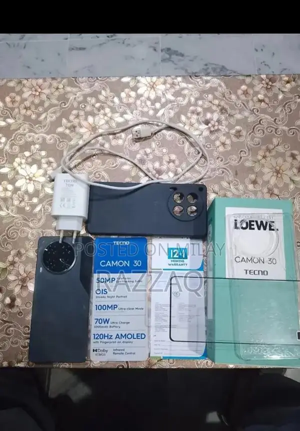 Tecno Coman 30 Smartphone - Dual Memory Configuration