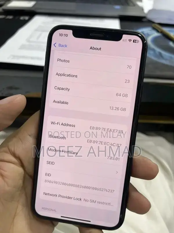 Apple iPhone XS 64GB Black Smartphone