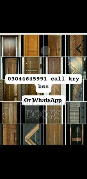 Fiber and Wood Doors - Water Resistant Interior & Exterior Options