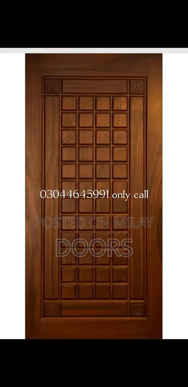 Fiber and Wood Doors - Water Resistant Interior & Exterior Options