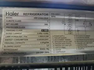 Haier Modern Touch Screen Refrigerator - Excellent Condition