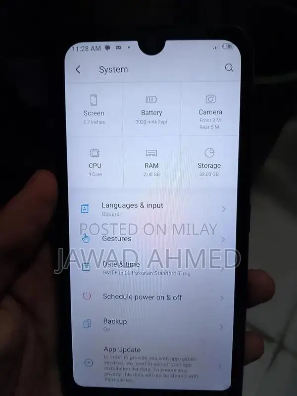 Budget-Friendly Smartphone with Dual Camera and Compact Design