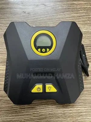 Photo - Portable Digital Tire Inflator with LED Light - Quick Auto Inflation
