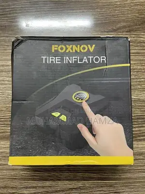 Portable Digital Tire Inflator with LED Light - Quick Auto Inflation