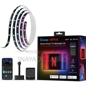 Photo - Smart TV RGBIC LED Backlight with Netflix Connectivity