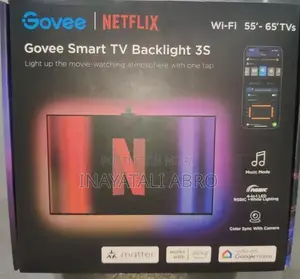 Smart TV RGBIC LED Backlight with Netflix Connectivity